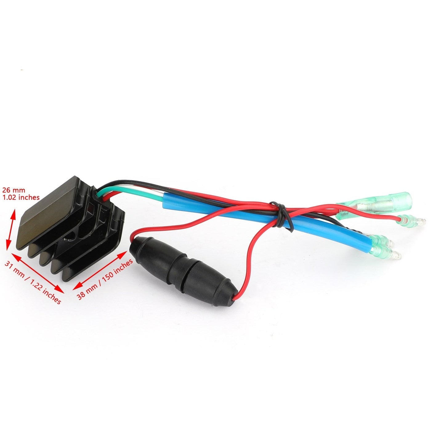 Voltage Regulator Fit For Yamaha 20HP 1989-2010 Yamaha 40HP 1984-1994/1998-2006