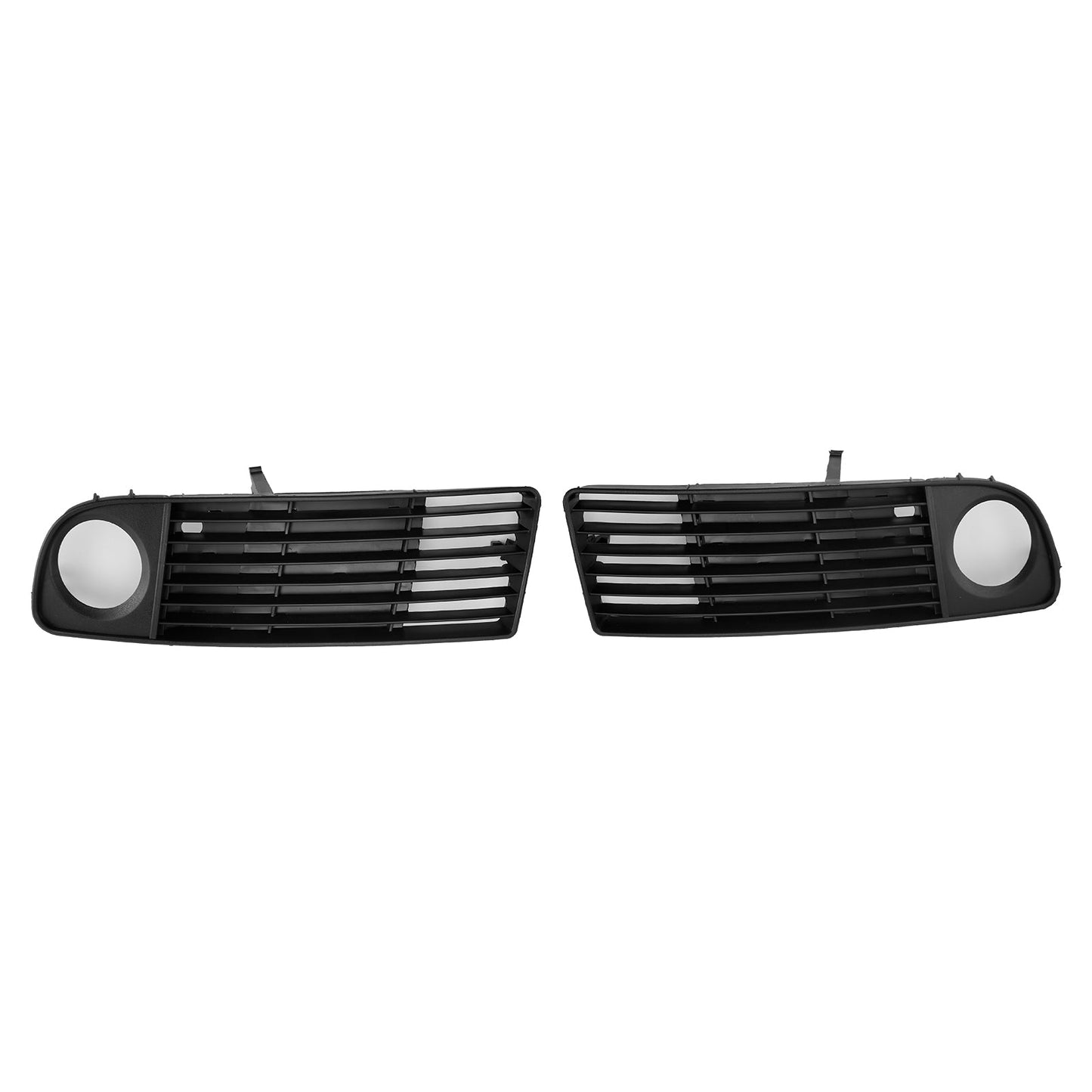 1998-2001 2PCS Front Lower Bumper Fog Light Cover Grille Fit Audi A6 C5