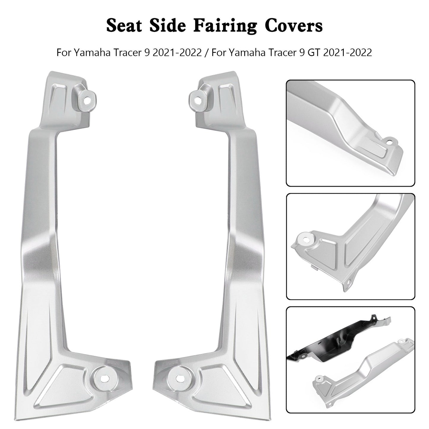 Cubiertas laterales del asiento trasero para Yamaha Tracer 9 GT 2021-2022