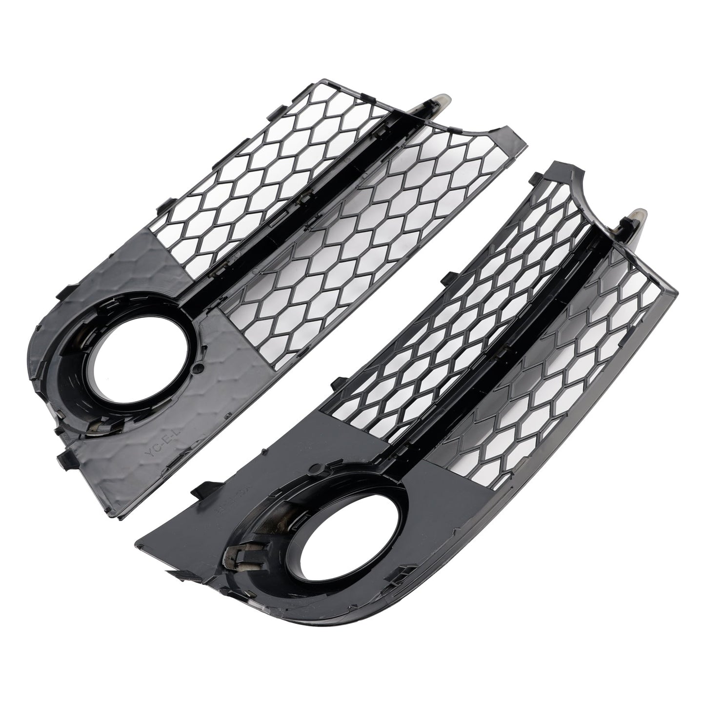 2011-14 Honeycomb Front Bumper Fog Light Grille Fit Audi TT MK2 S-Line TTS