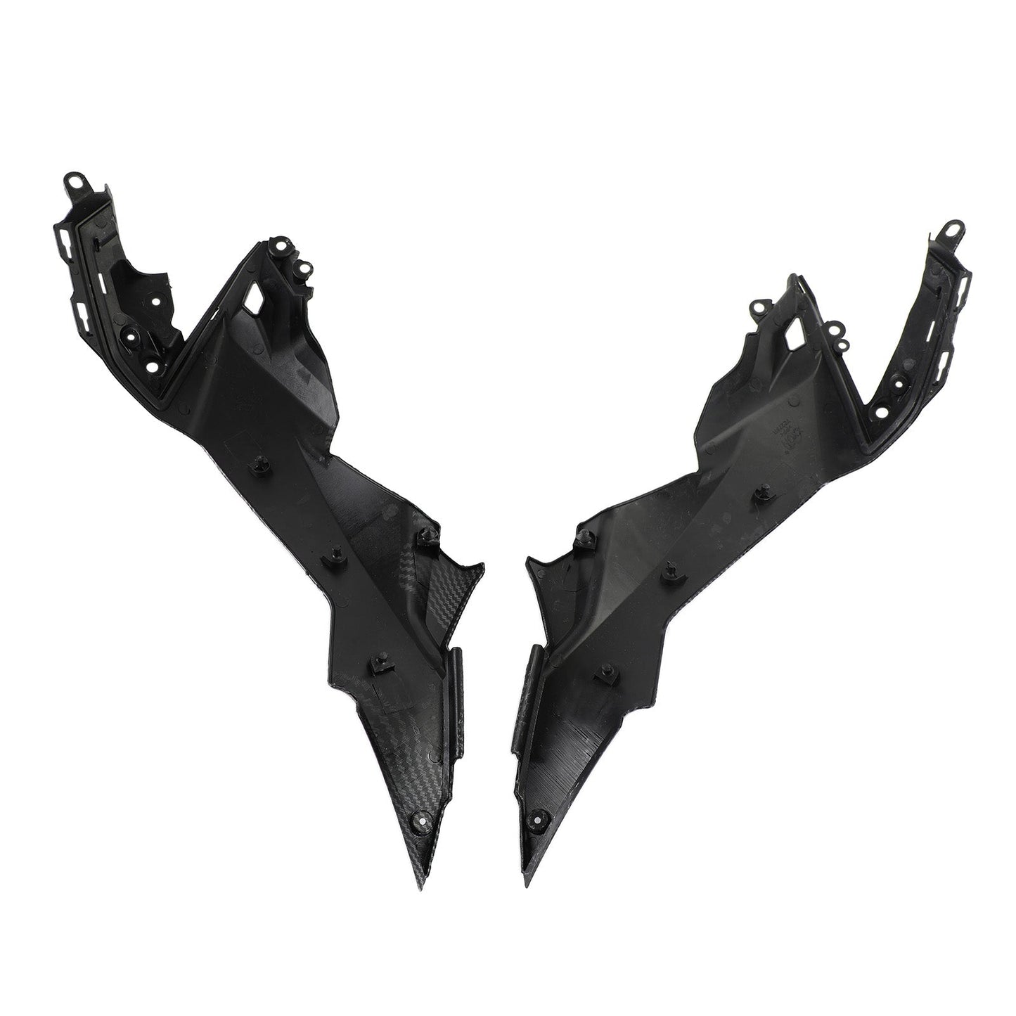 Carbon Tank Side Cover panel Trim fairing Fit For Kawasaki Z650 2017-2020