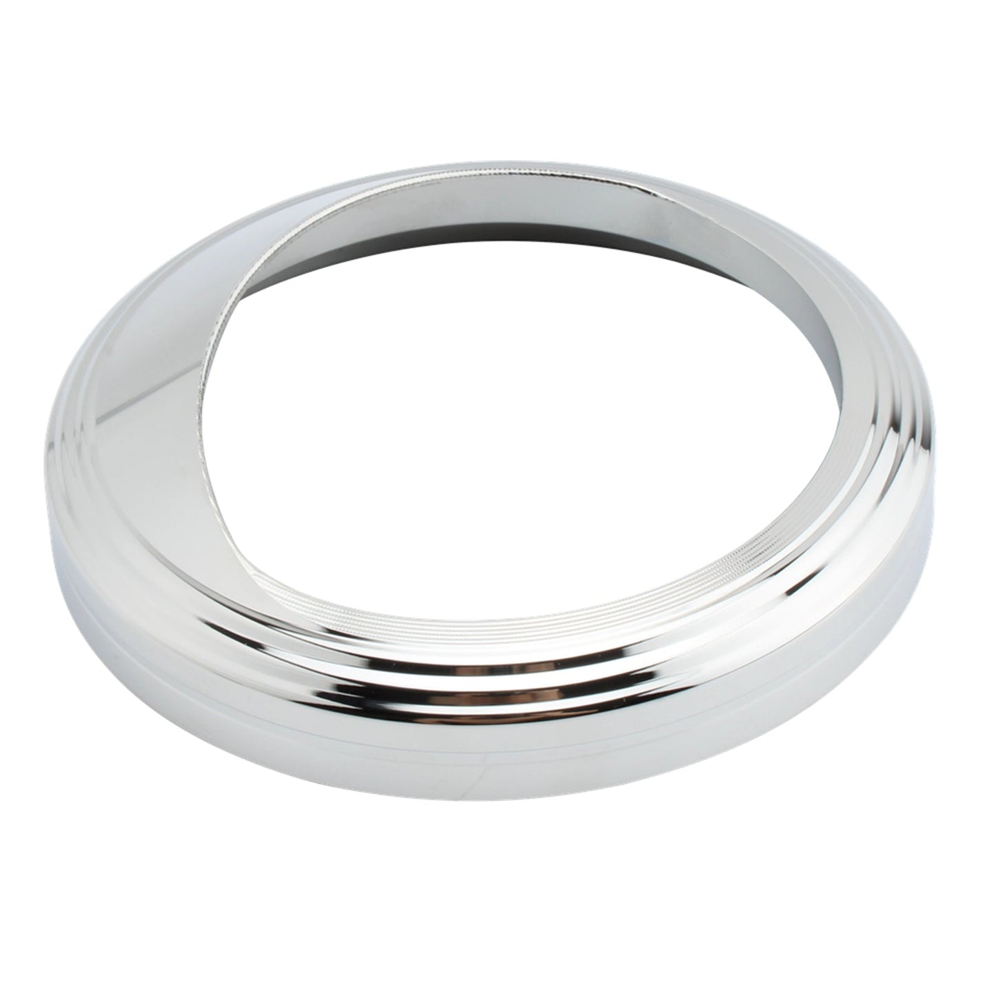 Carcasa exterior para velocímetro de 5 pulgadas para Glide Softail Fat Boy FXST, color plateado