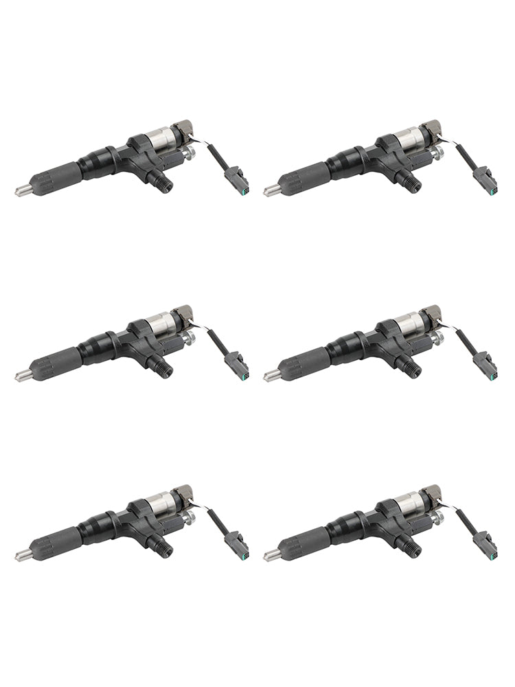 Injecteurs de carburant Hino 3,8 L 4,7 L 5,0 L 6,5 L 7,7 L 6 pièces 095000-6593 CB84034501S 095000-6594