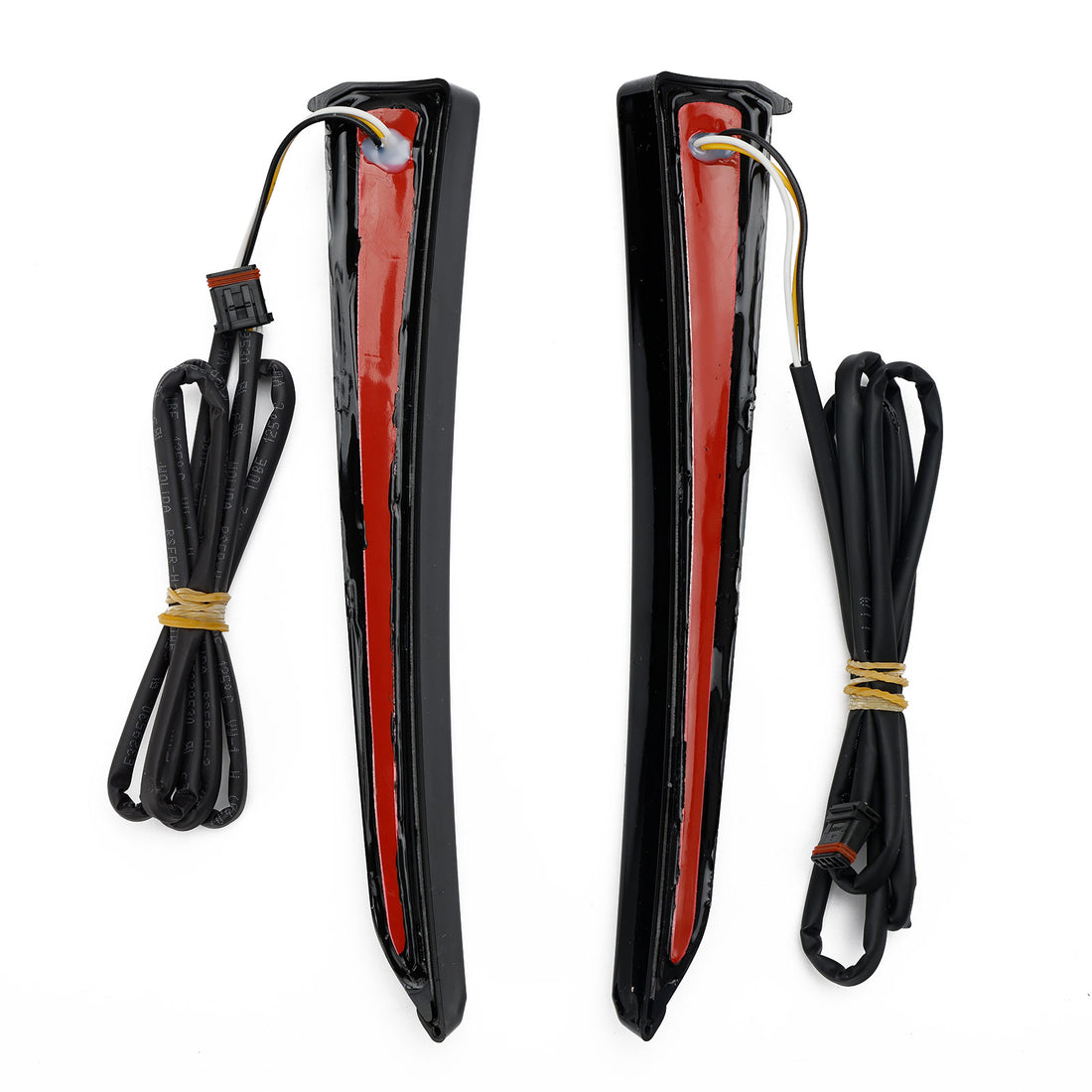 45801 LED Fang Lower Fairing Lights for Touring Road Glide 2014-2023 Assosary