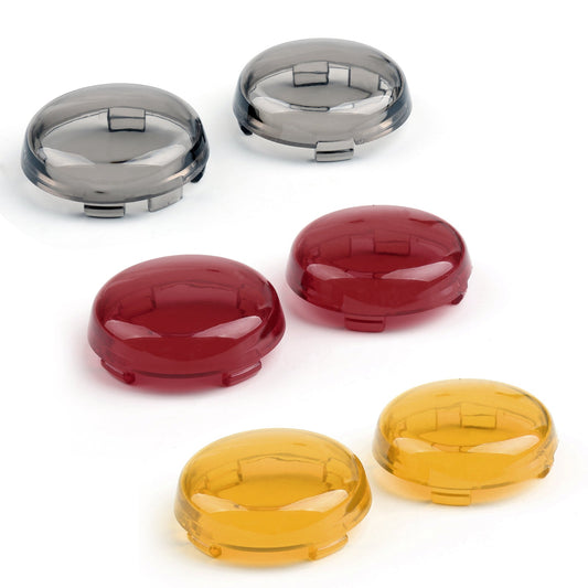 Lente de plástico para luz de giro de Harley Electra Glide Heritage Softail.