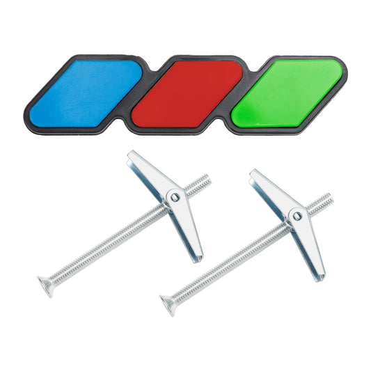 Emblème de calandre tricolore pour Toyota Tacoma TRD Tundra RAV4, accessoires de voiture