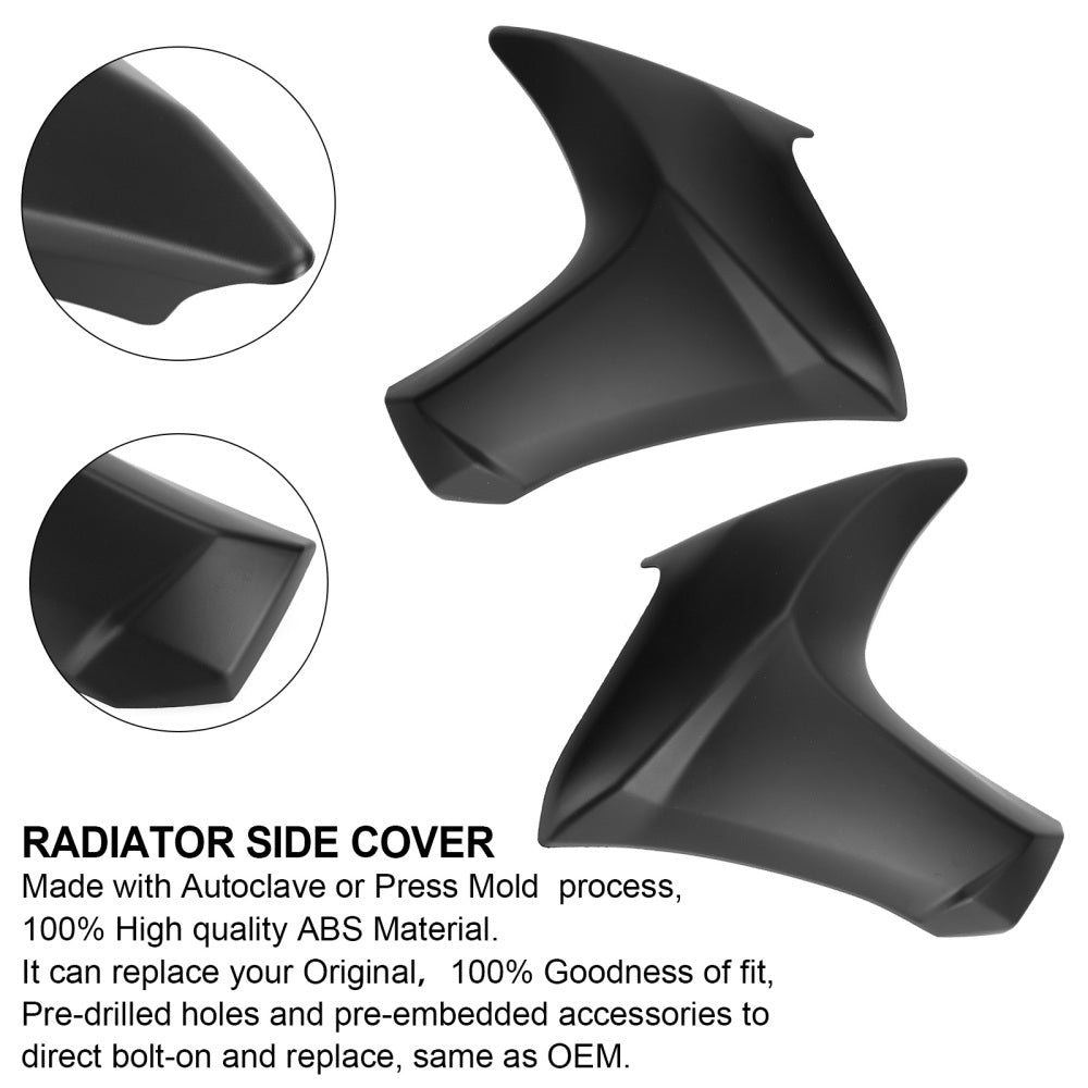 Carénage latéral de radiateur pour Kawasaki ER6N 2012-2016