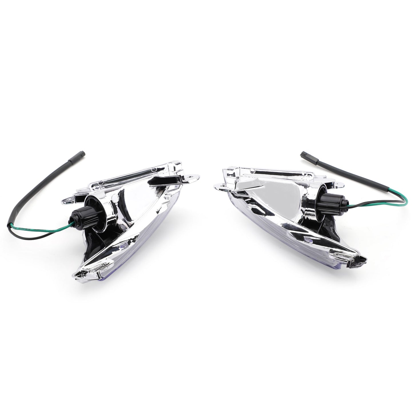 Front Turn Signals Lens For ZX 14R 10R 6R 636 Ninja 650F Clear Assosary
