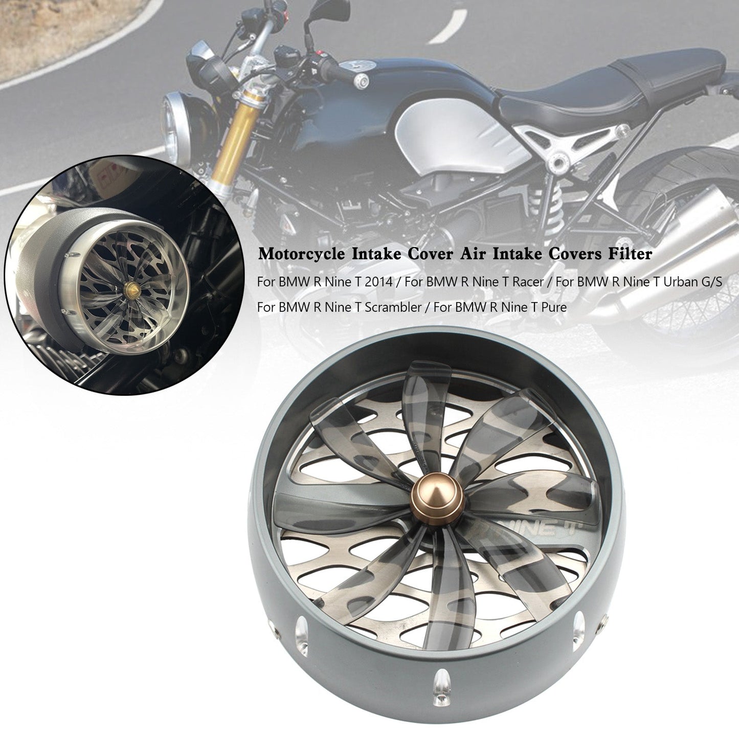 Intake Cover Air Intake Covers Filter For For BMW R Nine T R Nine T R9T