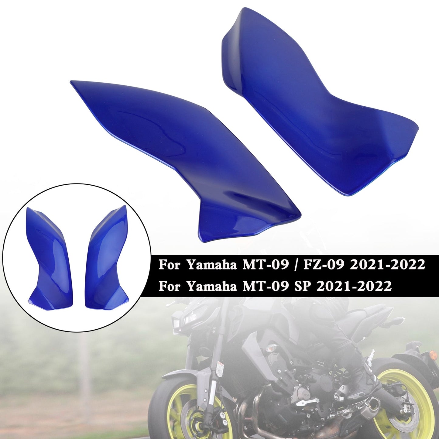 Headlight Fairing Side Panel For For Yamaha MT-09 FZ09 MT-09 SP 2021-2022