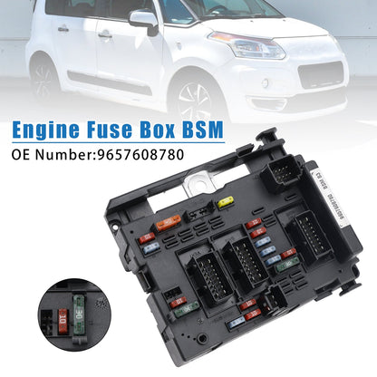9657608780 Engine Control Unit Fuse Box For Citroen C2 C3 I II C3 Picasso DS3