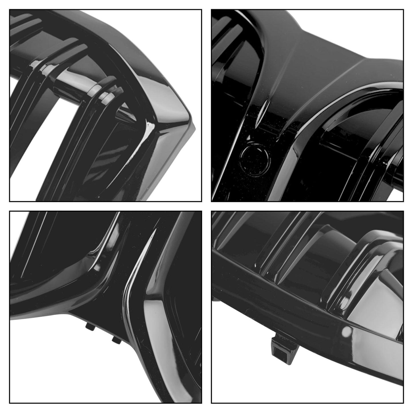 2023-2024 BMW 3 Series G20 G21 Kidney Grille Black Front Bumper Replacement Grill