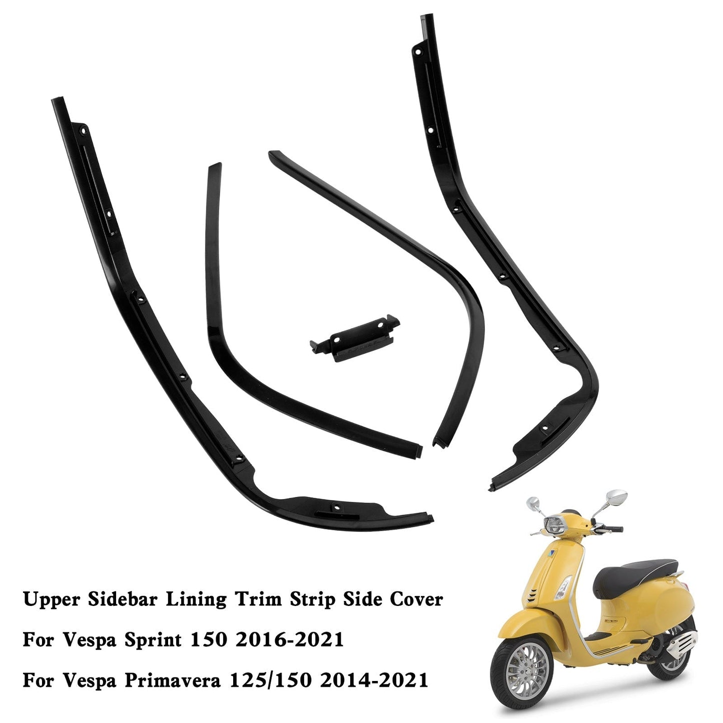 Garniture de barre latérale supérieure pour Sprint 150 Primavera 125 150