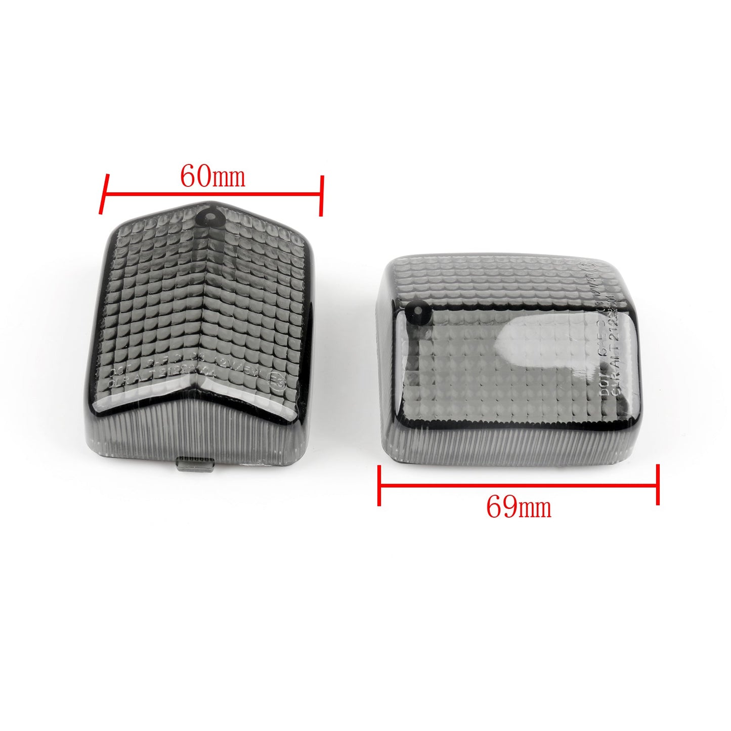 Lentilles de clignotants arrière pour HONDA CBR600 F2 F3 1991-1996 CBR1000 87-91 B Assosary