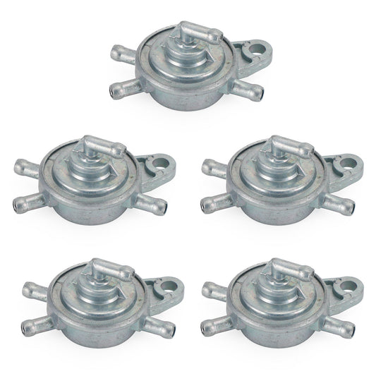 5 grifos de combustible de vacío de 4 puertos para GY6, 50 cc, 125 cc, 150 cc, scooter, ciclomotor, kart, etc.