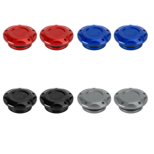 Tapones de aluminio para orificios de marco, color negro, para Yamaha YZF-R3, R3, R25, MT03 y MT25