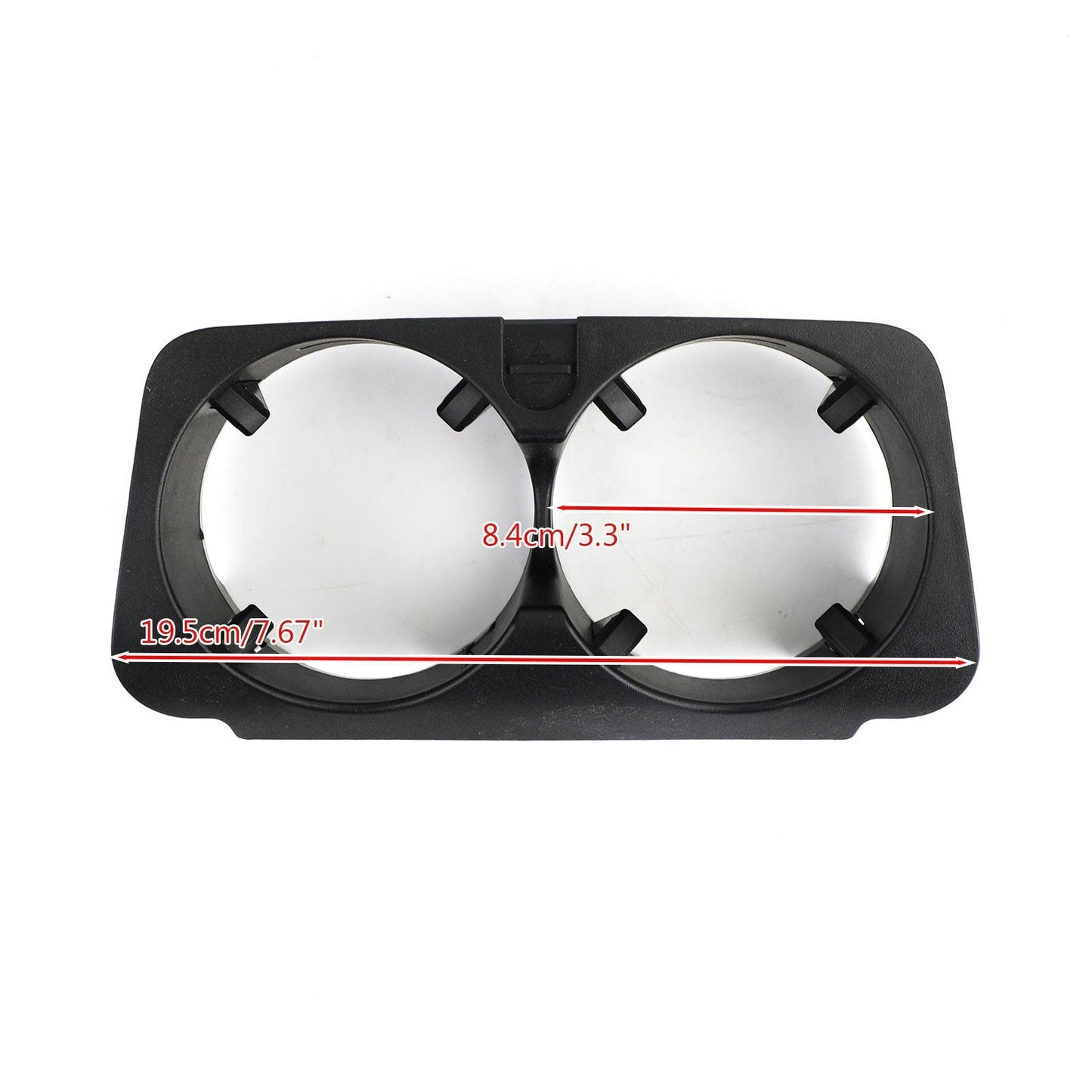 Inserto de consola central delantera negra para portavasos Mercedes-Benz C180 W205/C205 2015-2016 2056800691