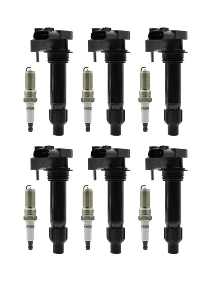 2008-2009 Pontiac Torrent V6 3.6L 6PCS Ignition coil+6PCS Spark Plug UF569 D515C 12610626 12618542