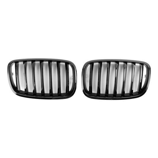 BMW 2007-2013 X5 E70 51137157687 51137305589 Front Bumper Kidney Grille Grill Gloss Black