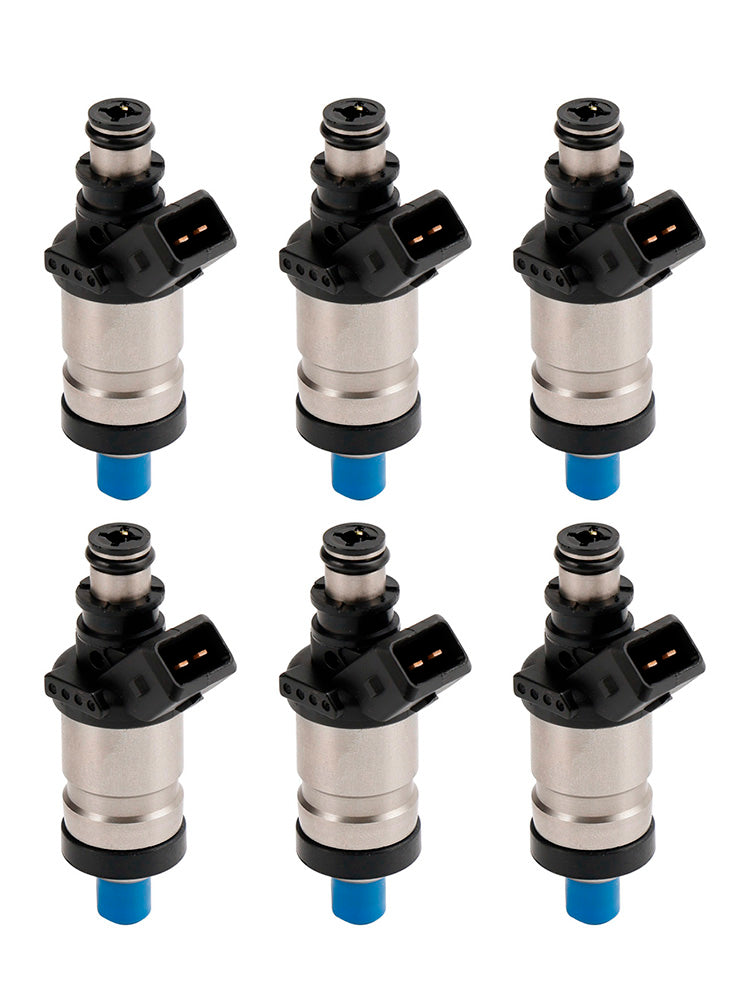 6 inyectores de combustible 18715T1 para motores fueraborda Mercury de 150, 175, 200, 225, 250 y 300 HP (98-05)