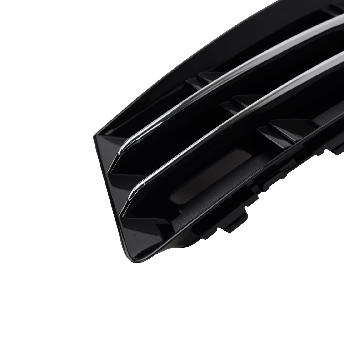 2016-2018 2PCS Front Fog Light Grille Lower Bumper Grill Fit AUDI A4 B9