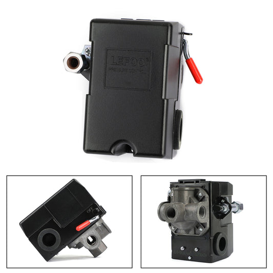 Vanne de commande de pressostat pour compresseur d'air 90-120 psi, 4 ports, robuste, 26 A