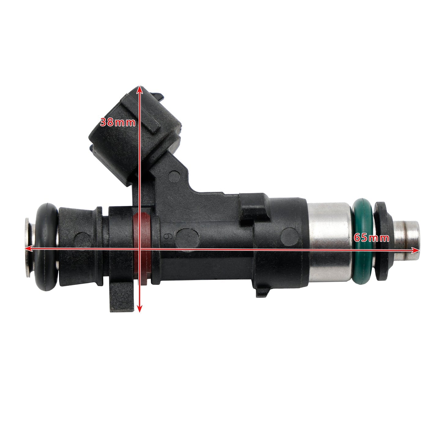 4 piezas de motores fueraborda Yamaha de 150, 175 y 200 HP. 4 inyectores de combustible 6DA-13761-01 y 6DA-13761-00-00.