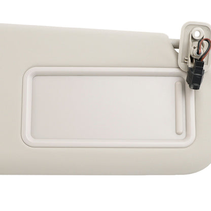 2010-2013 Mazda 3 Right Side Gray Sun Visor With Light BBM369-270C-75
