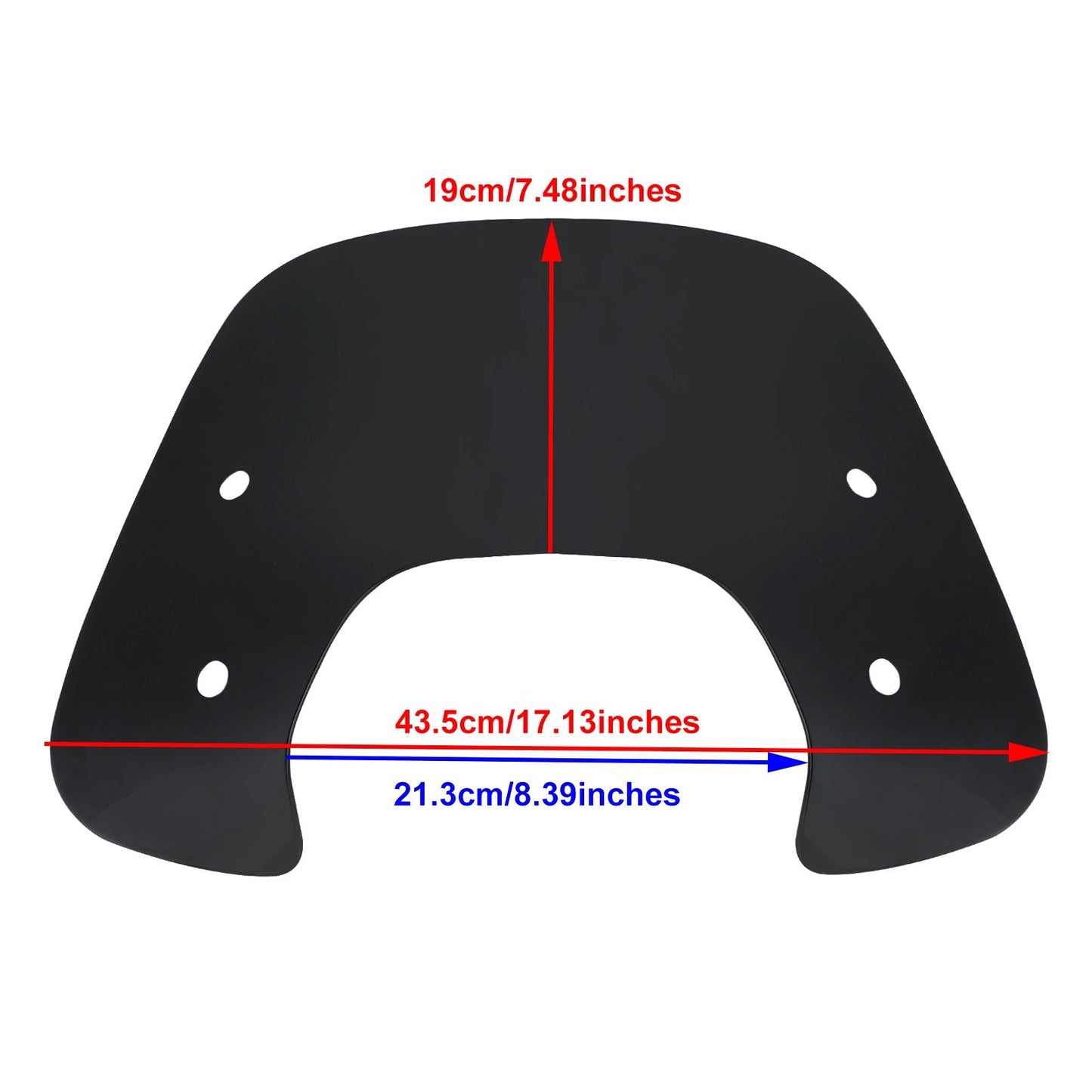 Pare-brise de moto ABS adapté à Vespa Sprint 150 2016-2021