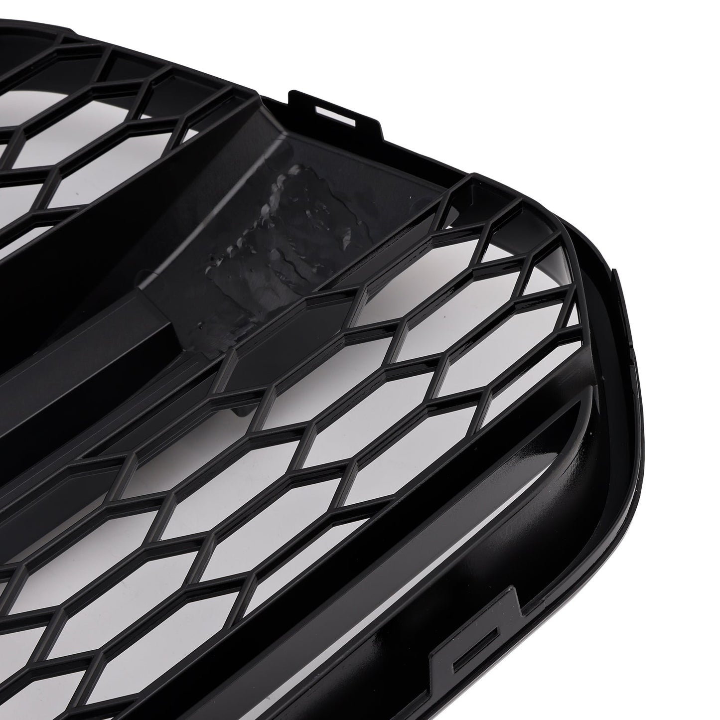 Gloss Black Front Bumper Grille Grill Fit Ford Transit MK8 2015-2018 Raptor W/LED