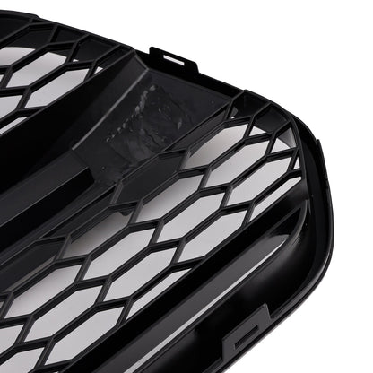 Gloss Black Front Bumper Grille Grill Fit Ford Transit MK8 2015-2018 Raptor W/LED