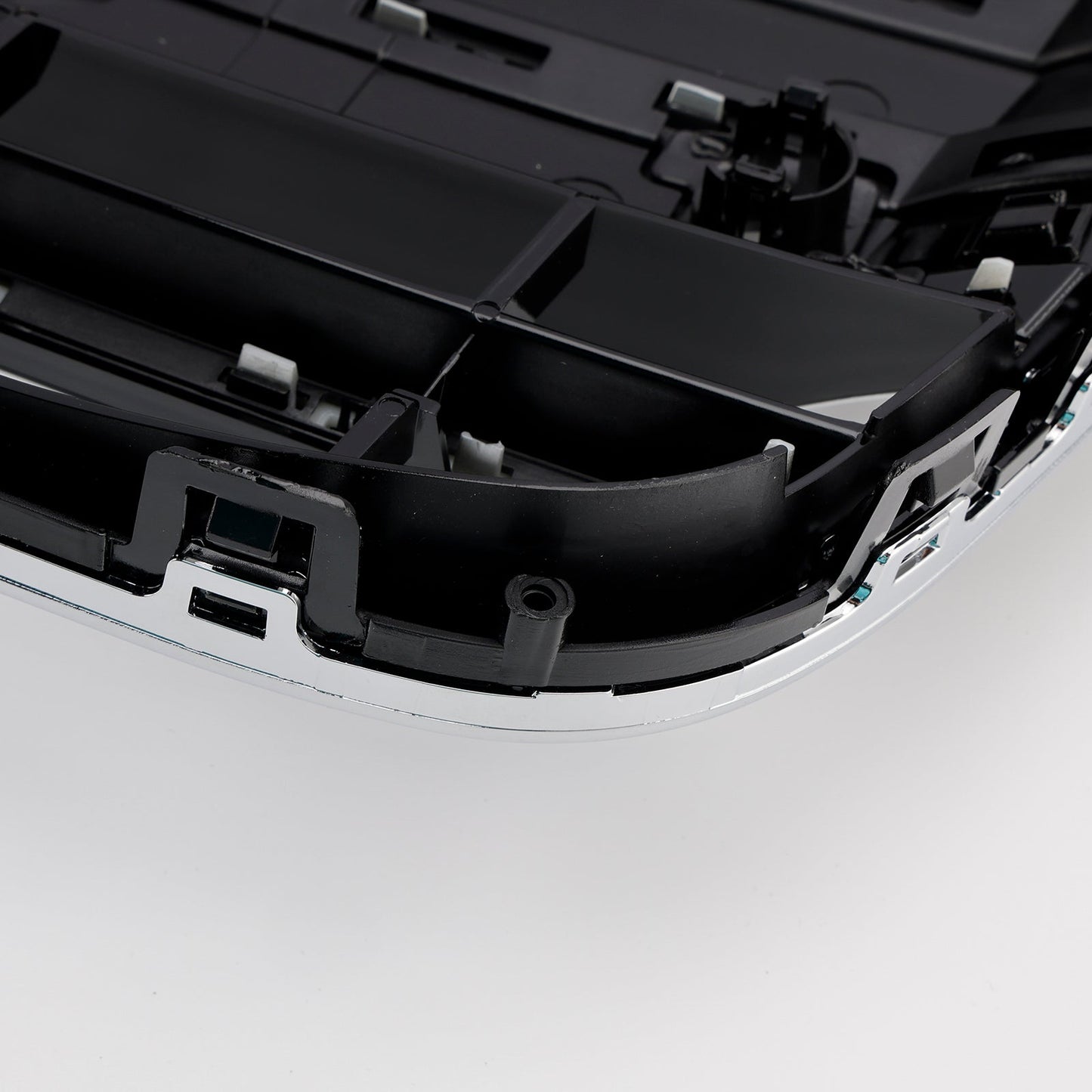 S6 Style Front Bumper Grill Grille Fit Audi A6 C7 2012-2015 Chrome