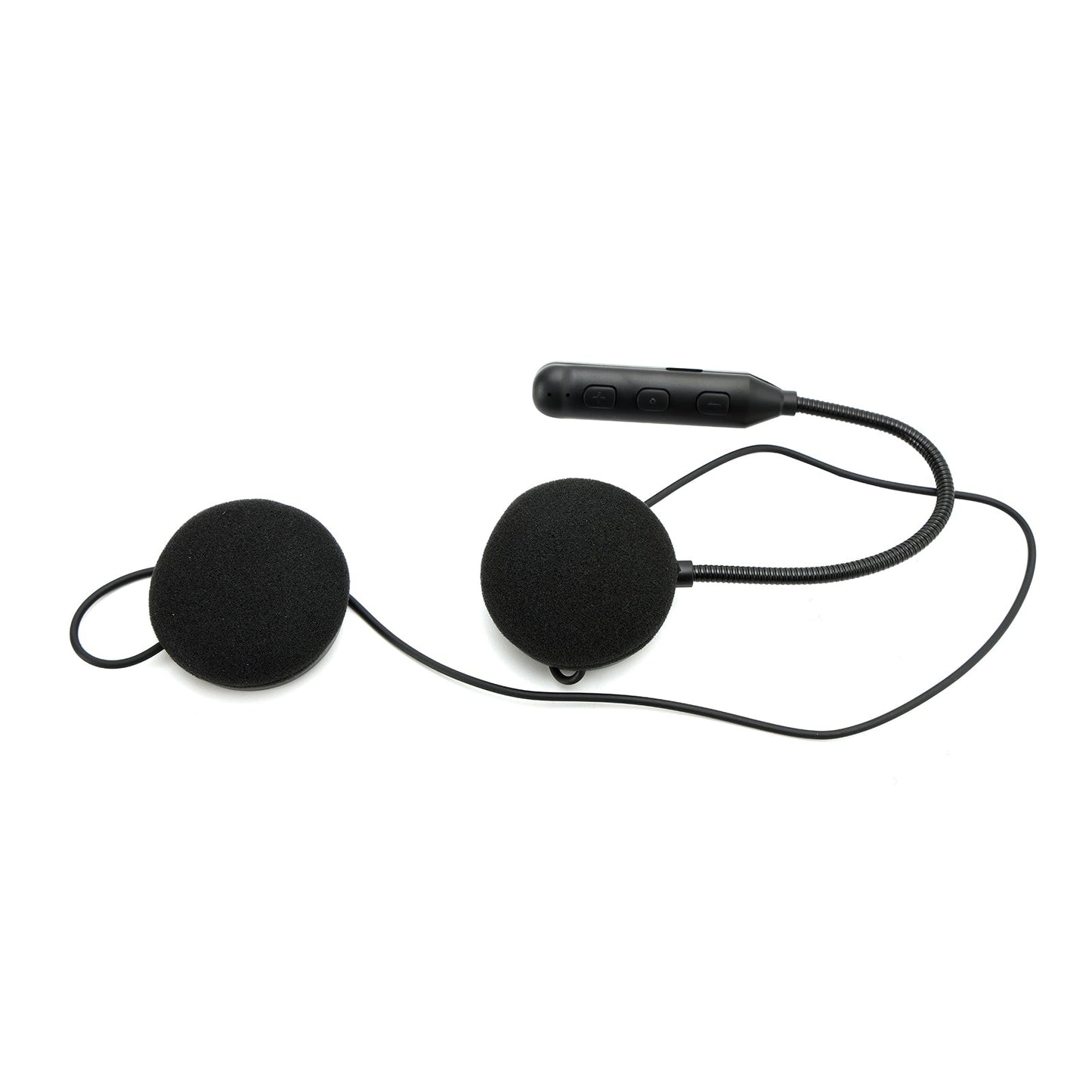 Casque Bluetooth universel avec haut-parleur et écouteurs pour moto, noir