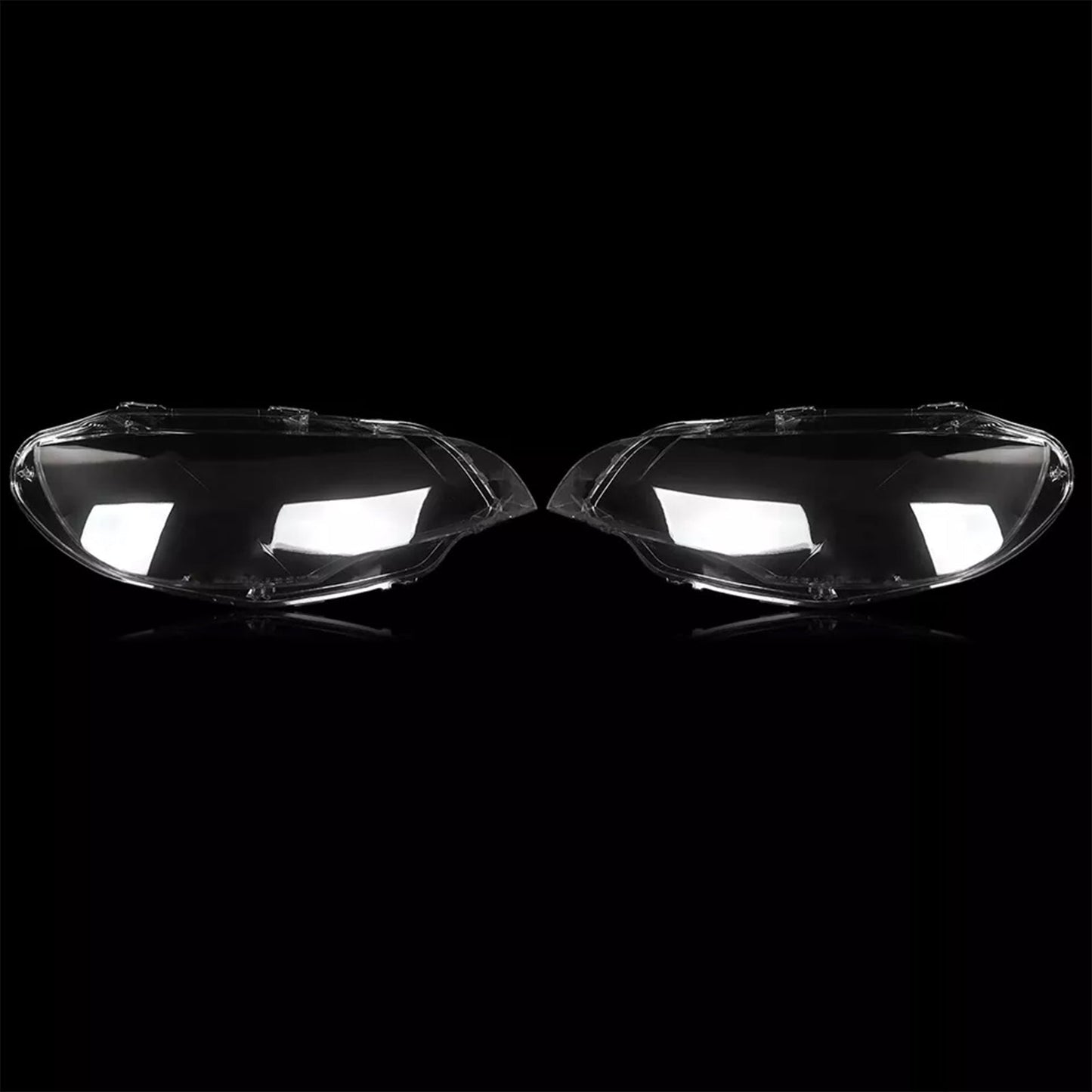 2008-2014 BMW E71 X6 2 pièces couvercle de lentille de phare transparent phare gauche + droit 63117271371 63117271372