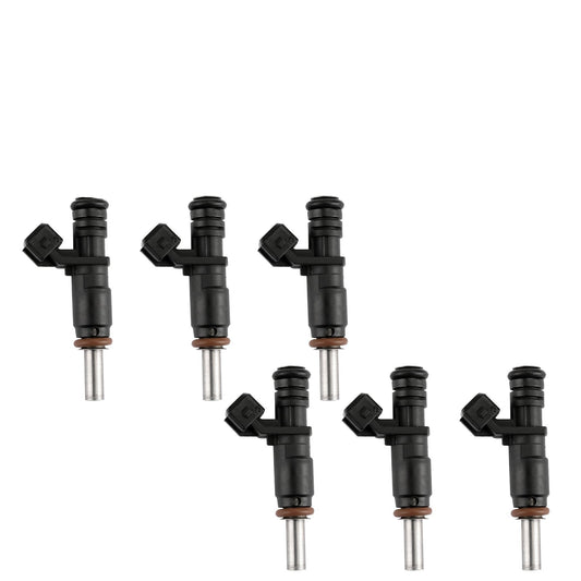2006-2007 BMW 525i 525xi 530i 6PCS Fuel Injectors 7531634 13537531634 1353753163