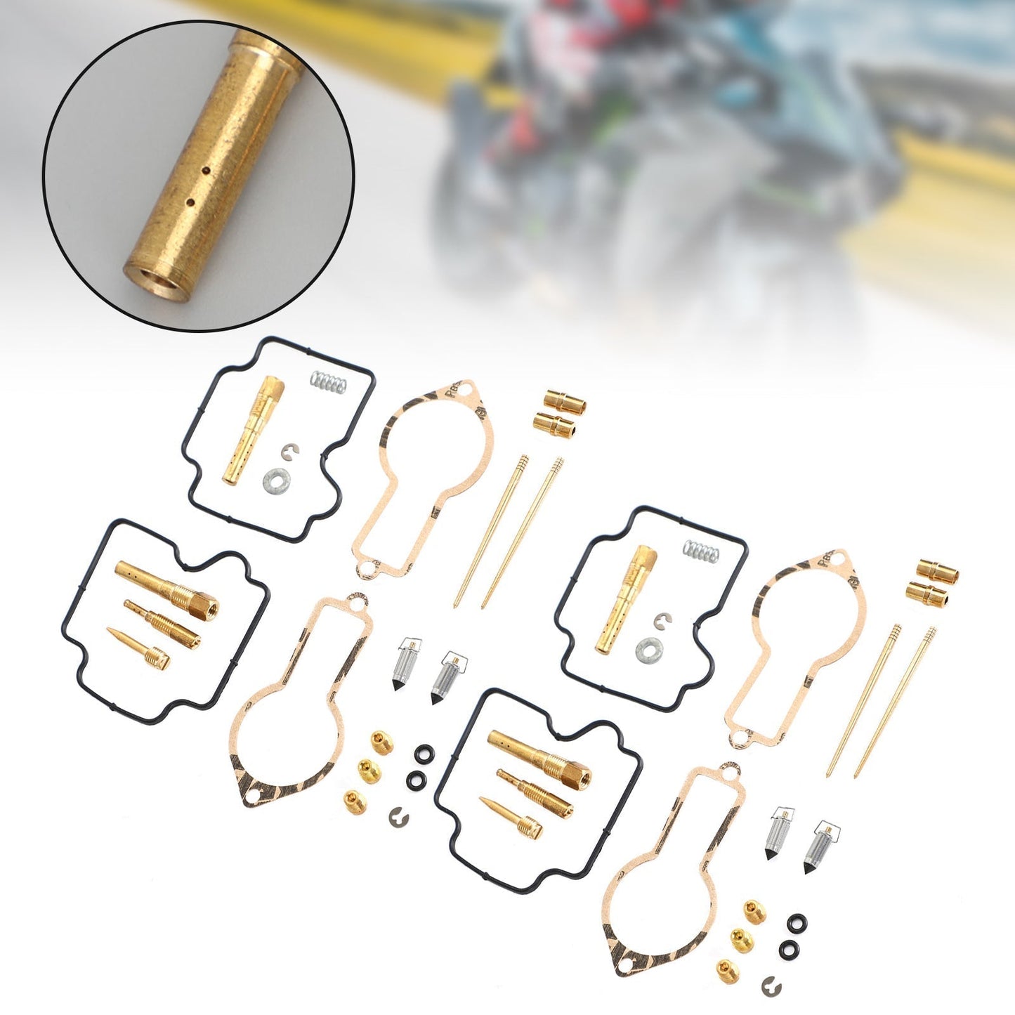 Kit de réparation de carburateur 2 pièces pour Honda XL600R 1983-1987