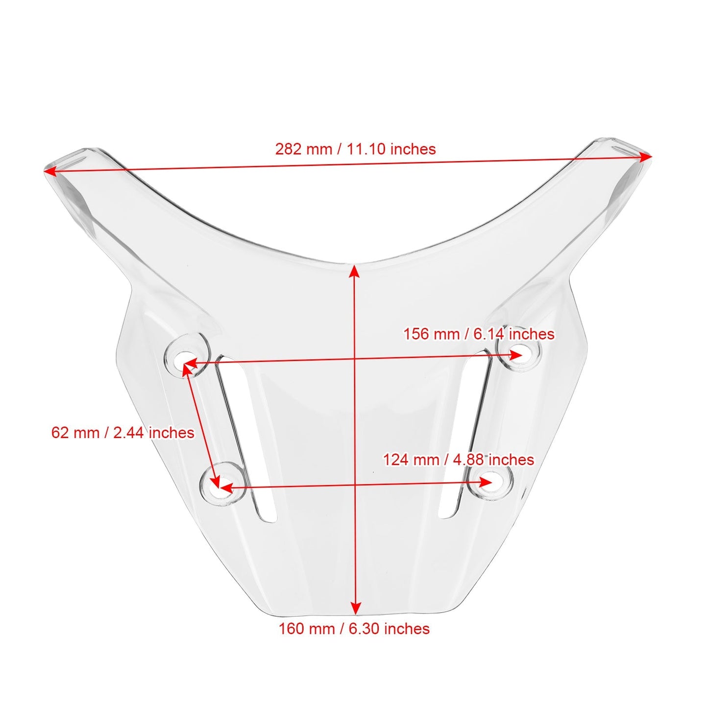 ABS Motorcycle Windshield WindScreen fit for YAMAHA MT-09 MT 09 2021-2023