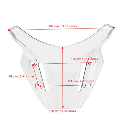 ABS Motorcycle Windshield WindScreen fit for YAMAHA MT-09 MT 09 2021-2023