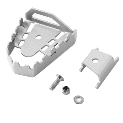 Aluminium Brake Pedal Extension Peg Enlarger For F850Gs F750Gs 08-16 09 Silver