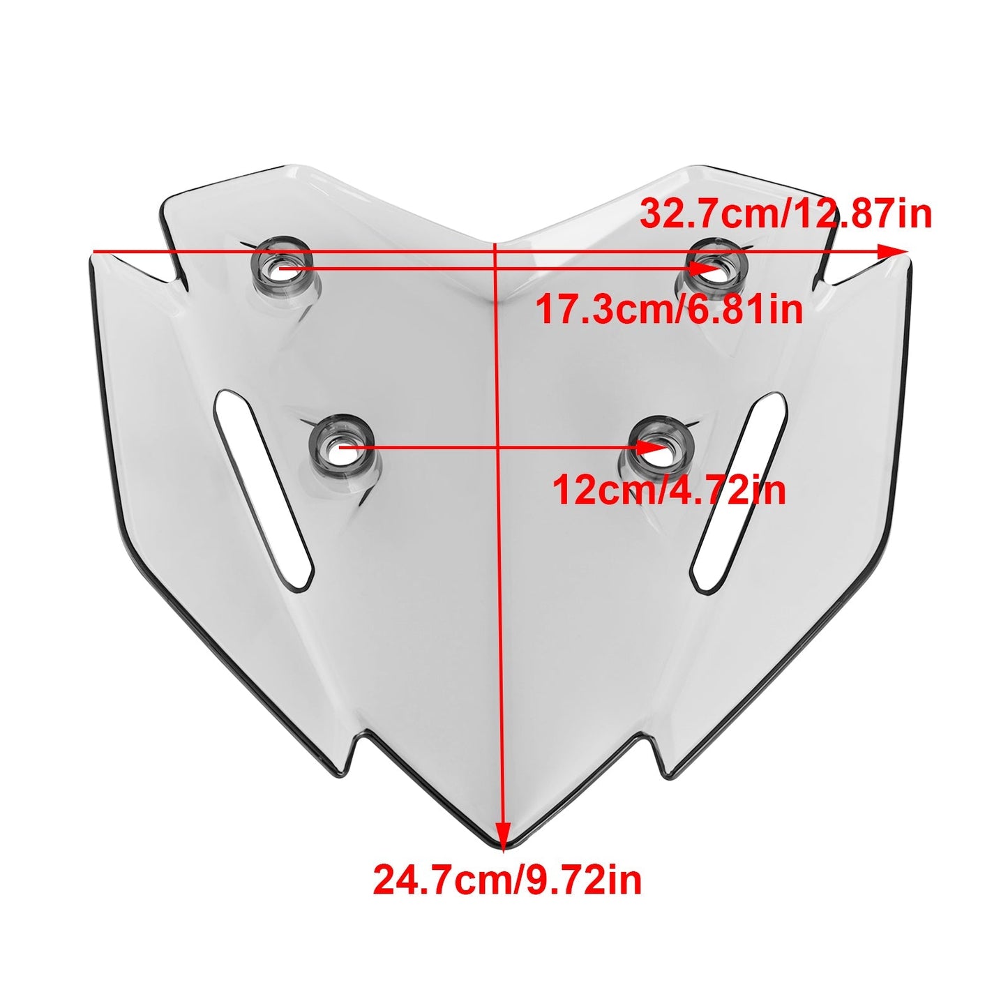 Pare-brise ABS pour moto Yamaha X-MAX 300 2023