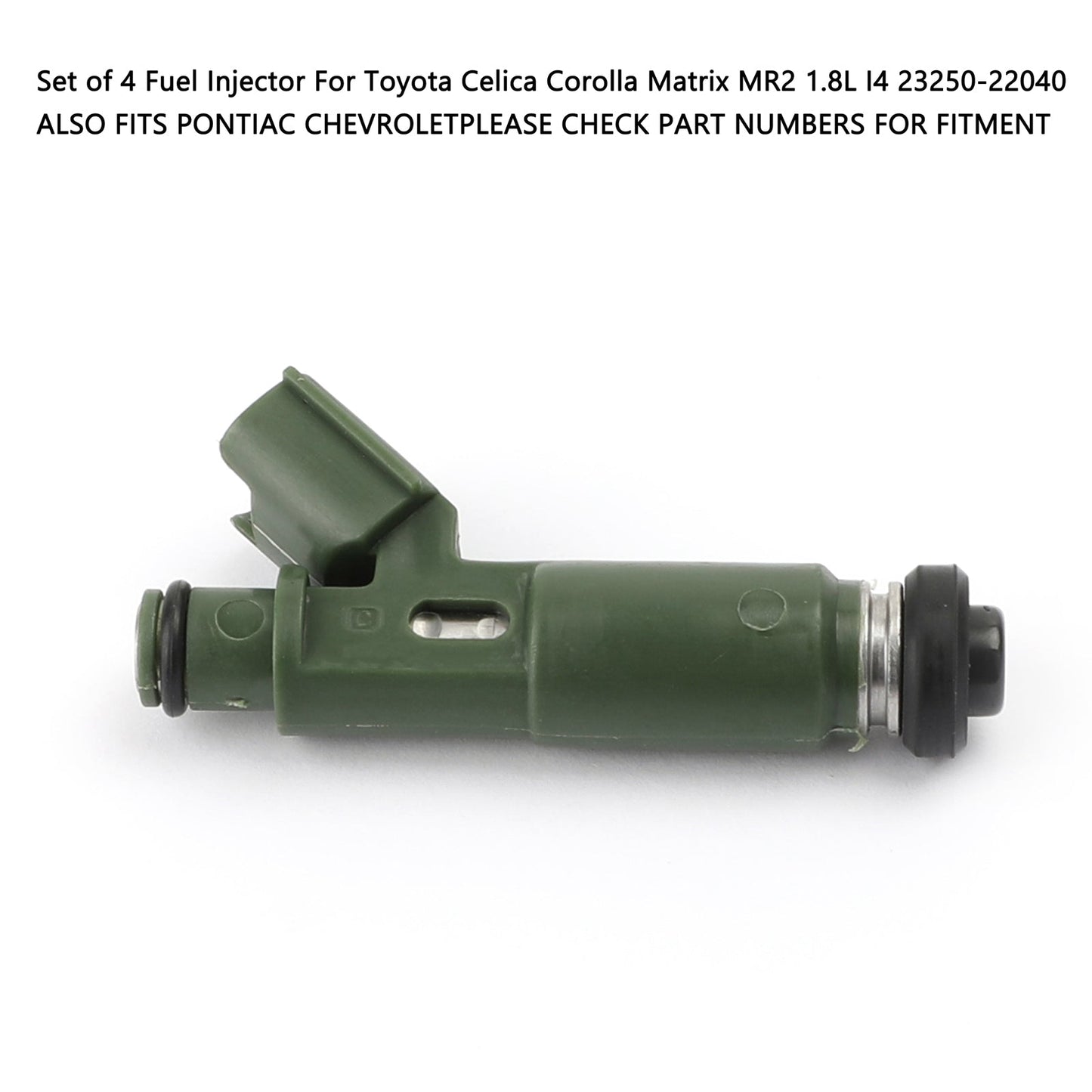 Inyector de combustible para Toyota Voltz (2002-2004), 4 piezas, 2320922040, 232500D04