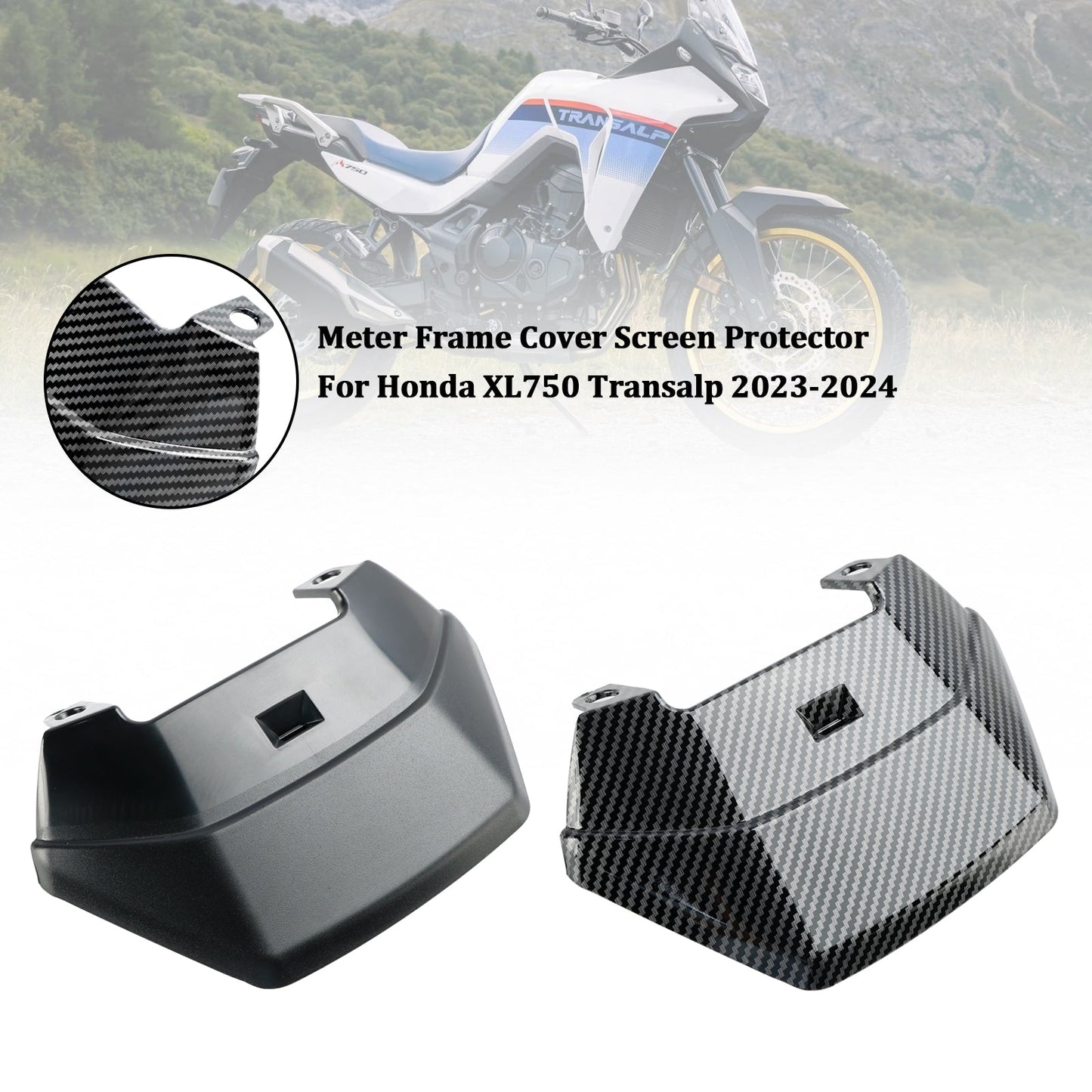 Protector de pantalla para marco de instrumentos Honda XL750 Transalp 23-24