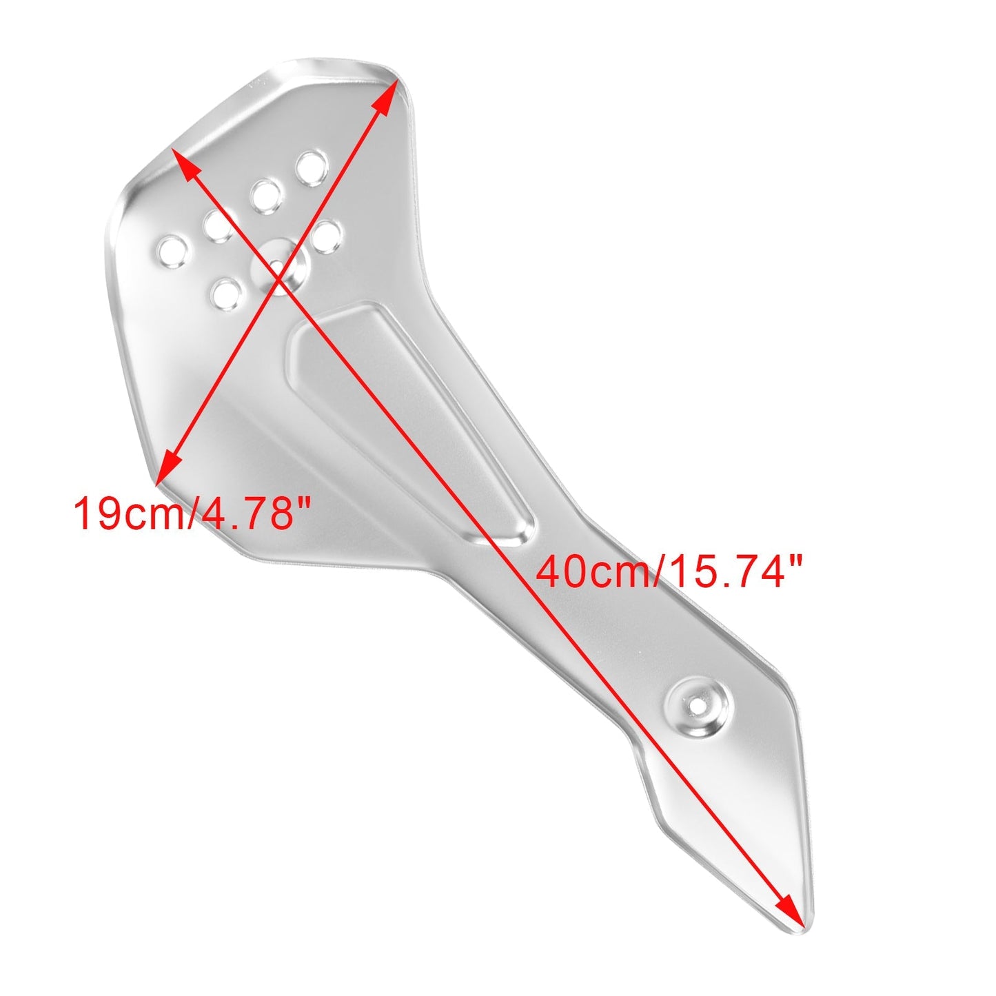 Lower Engine Belly Protection Plates Side Fairing For Trident 660 2021