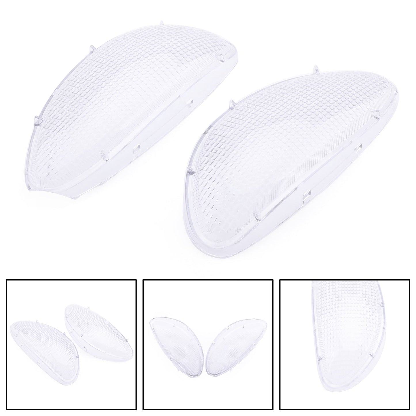 Lentille de clignotants avant pour BMW R1100RT 1995-2005, accessoire transparent