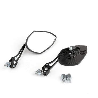 Universal 8mm 10mm Motorcycle Moto Spider Adjusted Rear View Side Mirrors