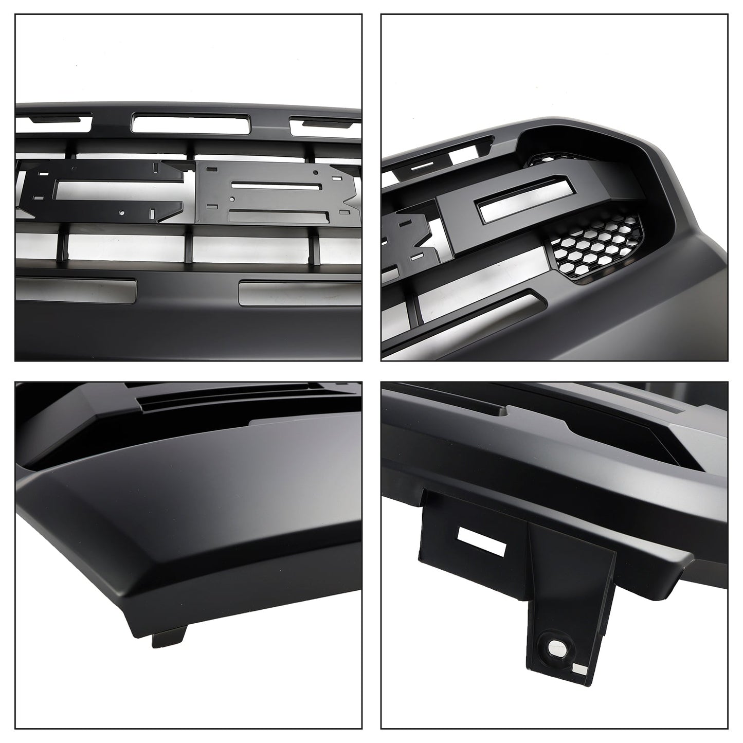 Ford Ranger 2015-2019 T7 Ranger Raptor Style Matt Black Front Bumper Grill