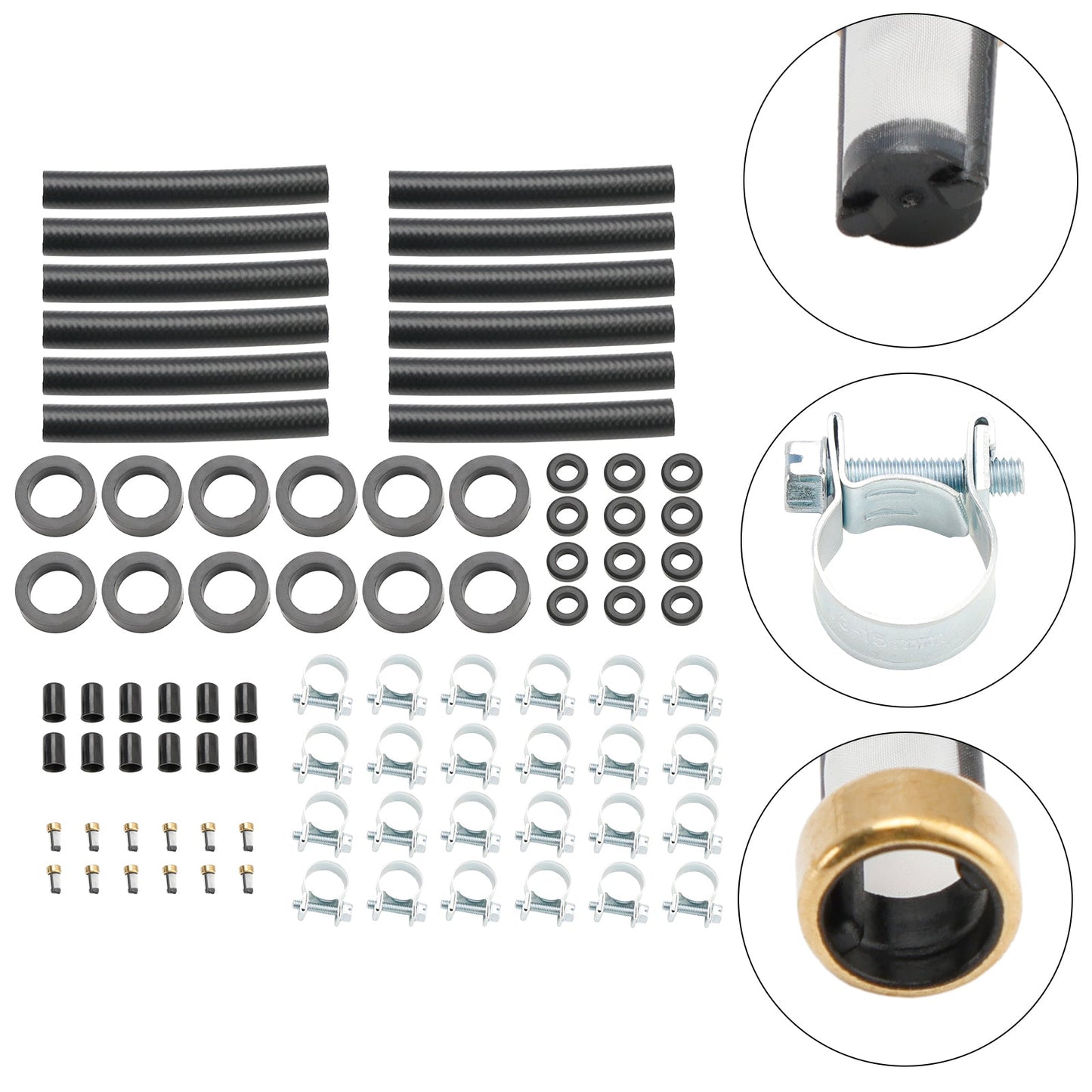 Kit de reparación de inyectores de combustible de 12 piezas para Jaguar XJ6 Nissan Pulsar NX (1970-1987)