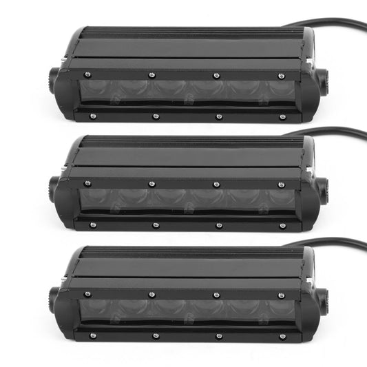 Phare antibrouillard LED 3 rangées en aluminium pour moto Honda Grom MSX125 (13-19)