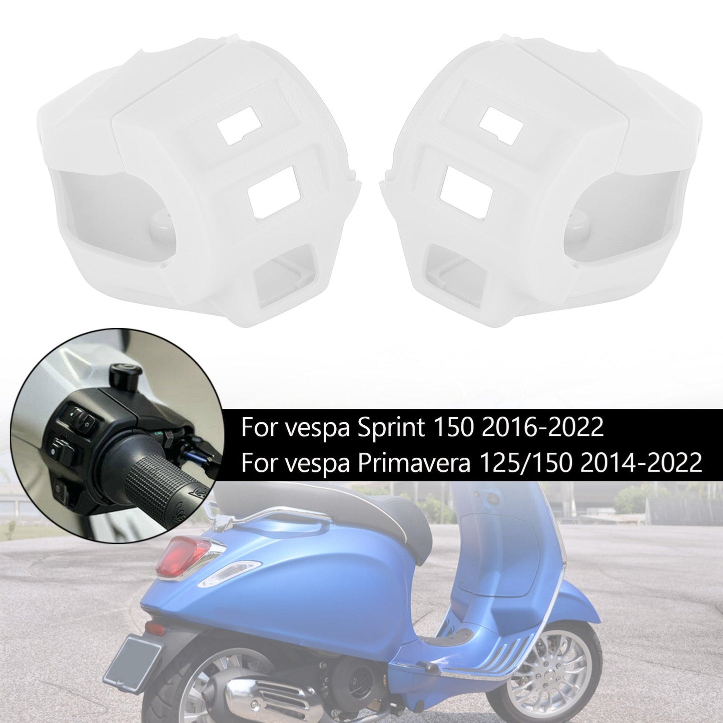 Cache-boutons de guidon pour Sprint Primavera 125 150 2014-2022