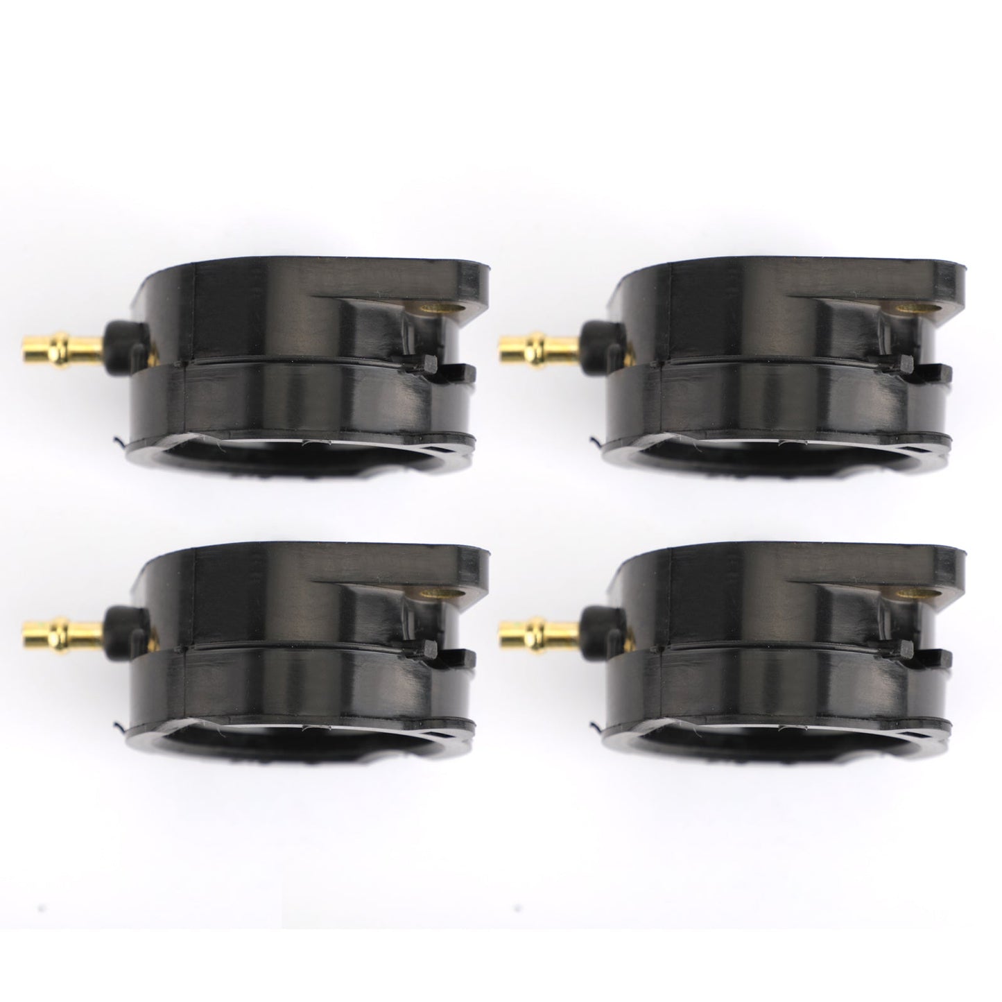 2002-2005 Kawasaki ZX1200 ZZR1200 16065-1210 4 piezas de funda de colector de admisión de carburador